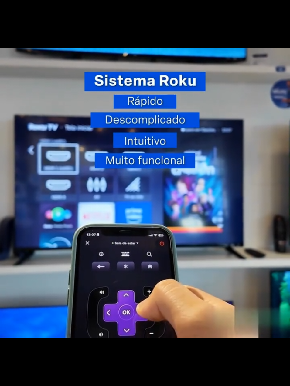 Dê uma olhada em Smart TV DLED 43 FHD Multi Roku 3HDMI 2USB Wi-Fi - TL056M por R$1.099,90. link nos comentários #televisão #tiktok #TikTokBrasil ##ParaVocê 