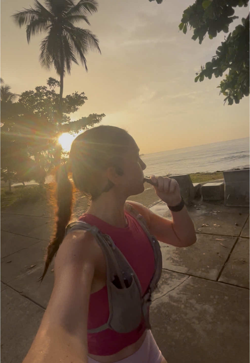 18km por las calles de Santo Domingo🩷✨ #parati #fyp #dominicanrepublic #runninga