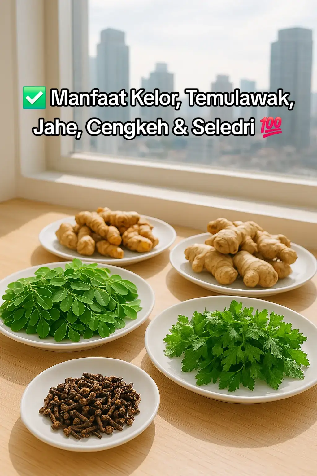 Bahan rempah ini sering kali ada di dapur kita yaa 🥰 Daun kelor pun gampang banget cari nya di sekitar kita. kira² seberapa sering kalian nyayur bening daun kelor? tulis dikomen yaa 😆 #jahe #lengkuas #cengkeh #kelor 