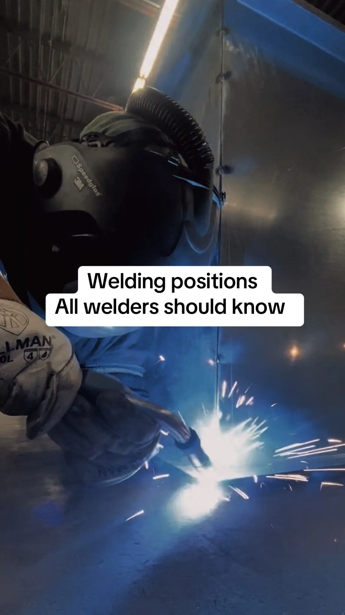 Welding positions all welders should know  #welding #fyp #bigweldsinc #welder 