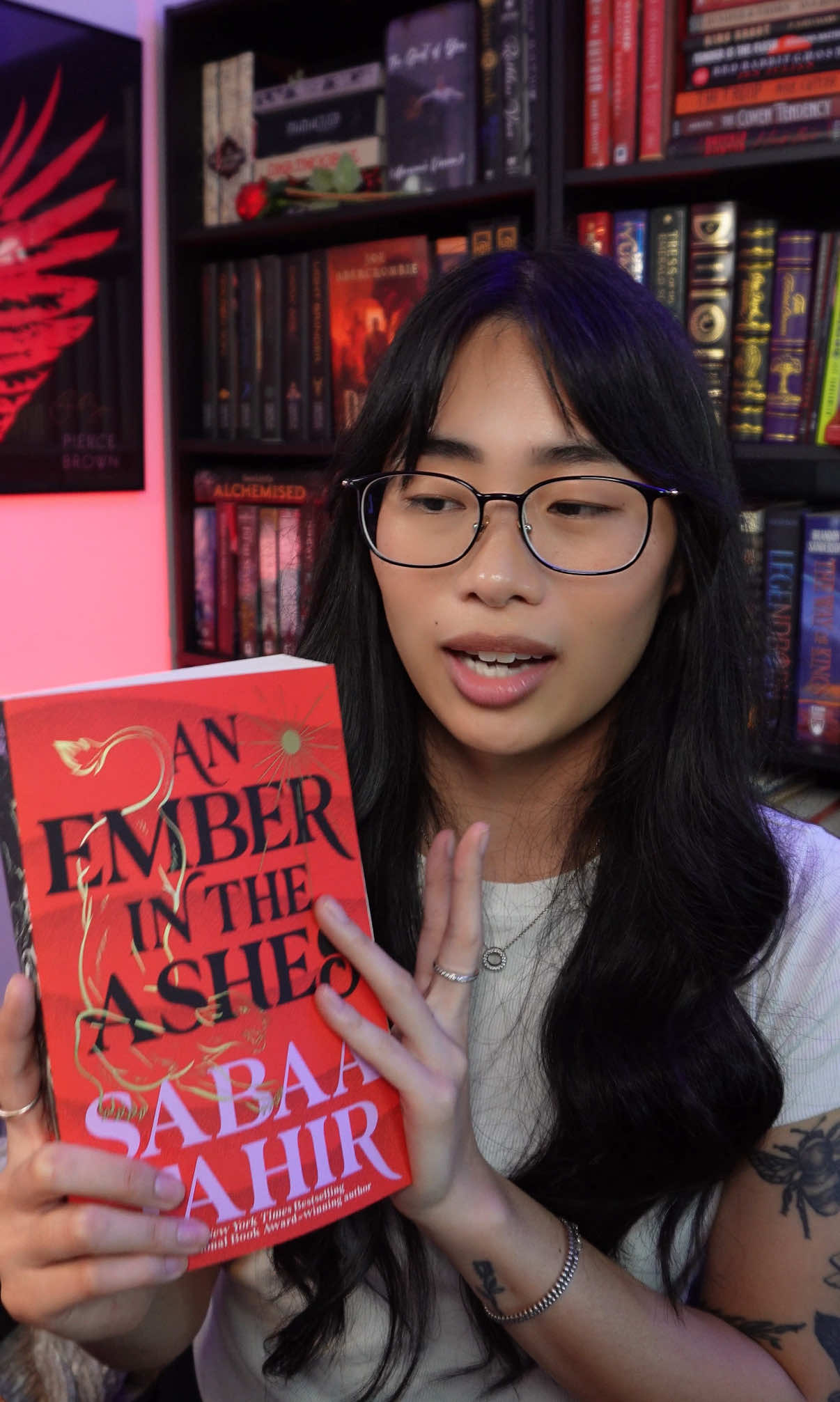 Emphasis on my question at the end. I need ANSWERS   📖 An Ember In The Ashes by Sabaa Tahir  #BookTok #fantasybooks 