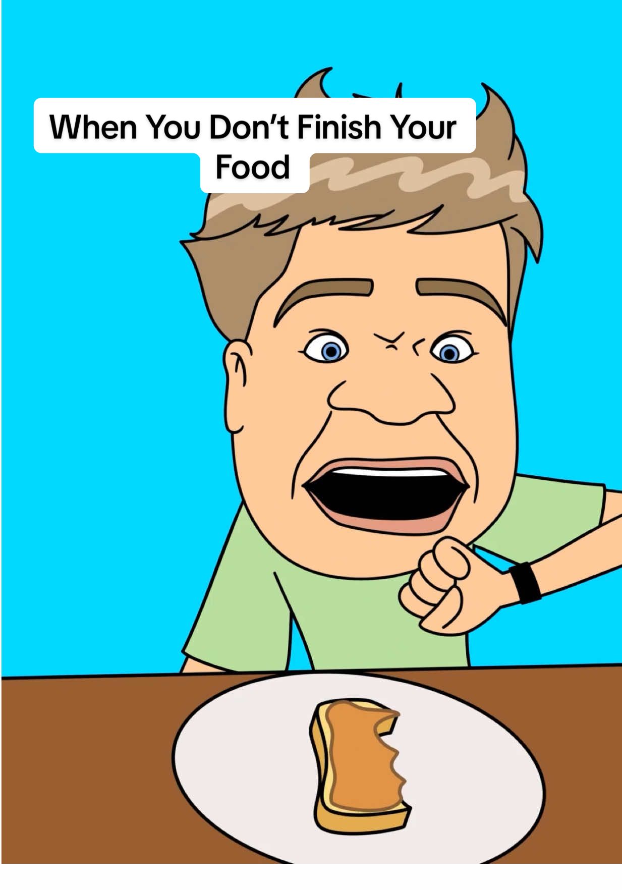When You Don’t Finish Your Food 😂