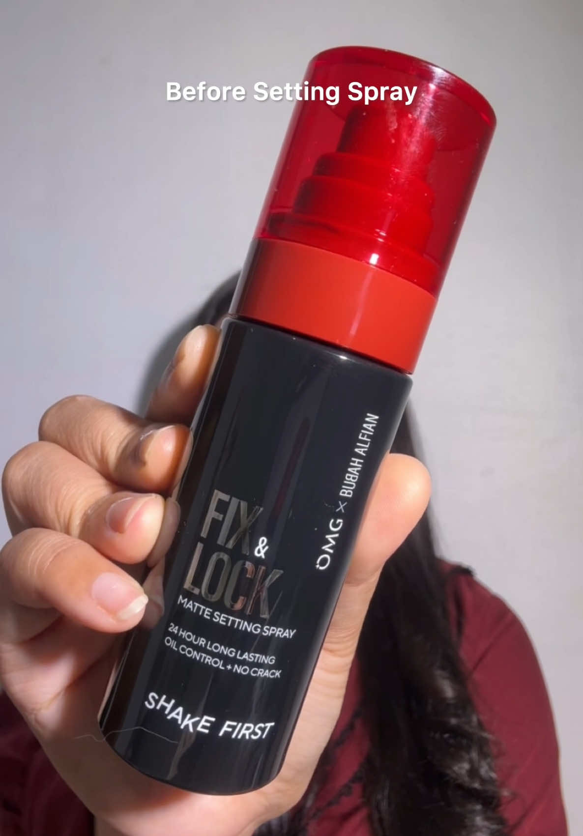 Best combo banget, moisturizer + setting spray dari @OMG 😍 #settingspray #settingsprayviral #OMGBeauty #MakeupTrendExpert #FYPmakeup  