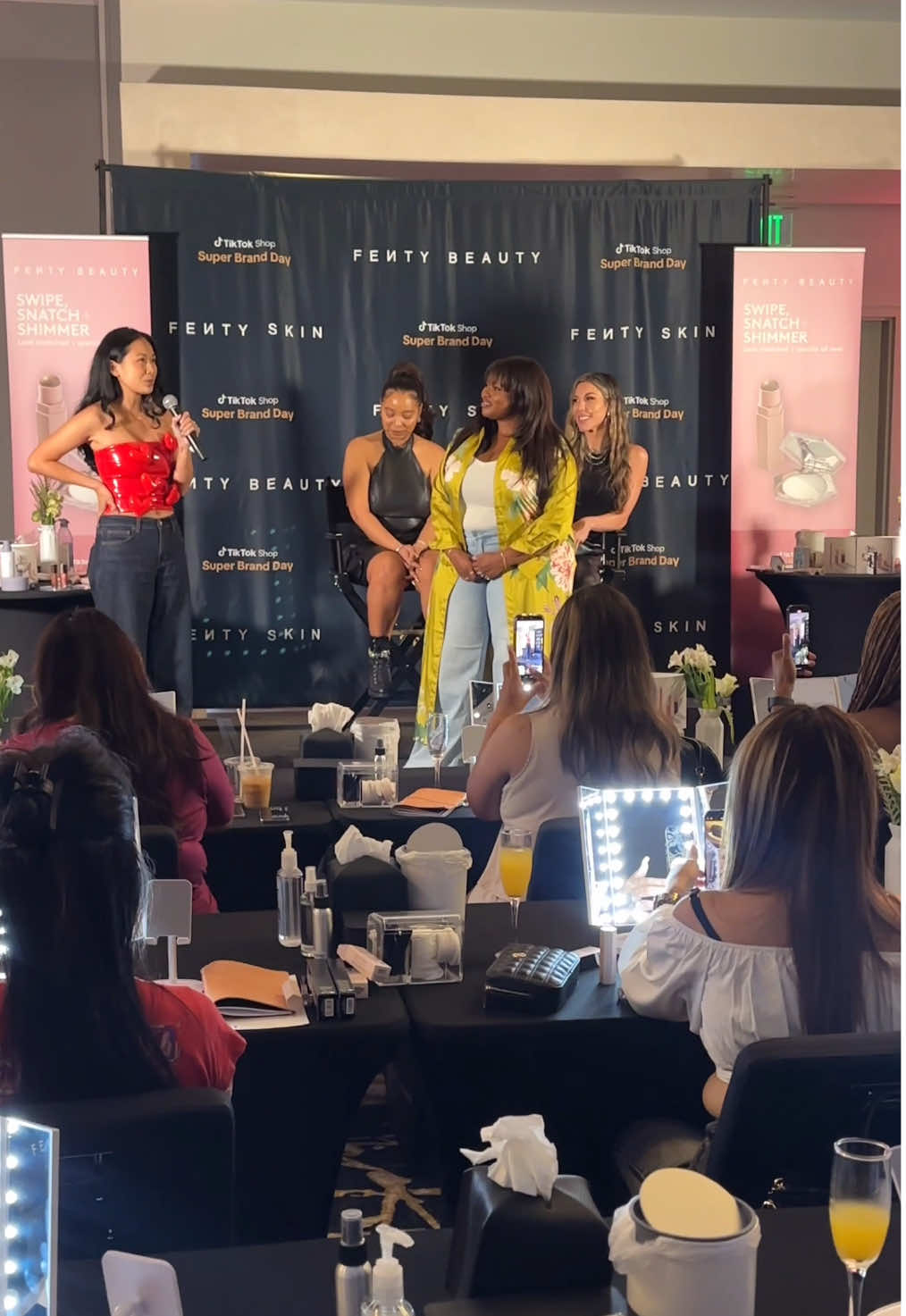 I get to surprise people with cookies?? I love my job 😌Thanks @Fenty Beauty for having me ❤️