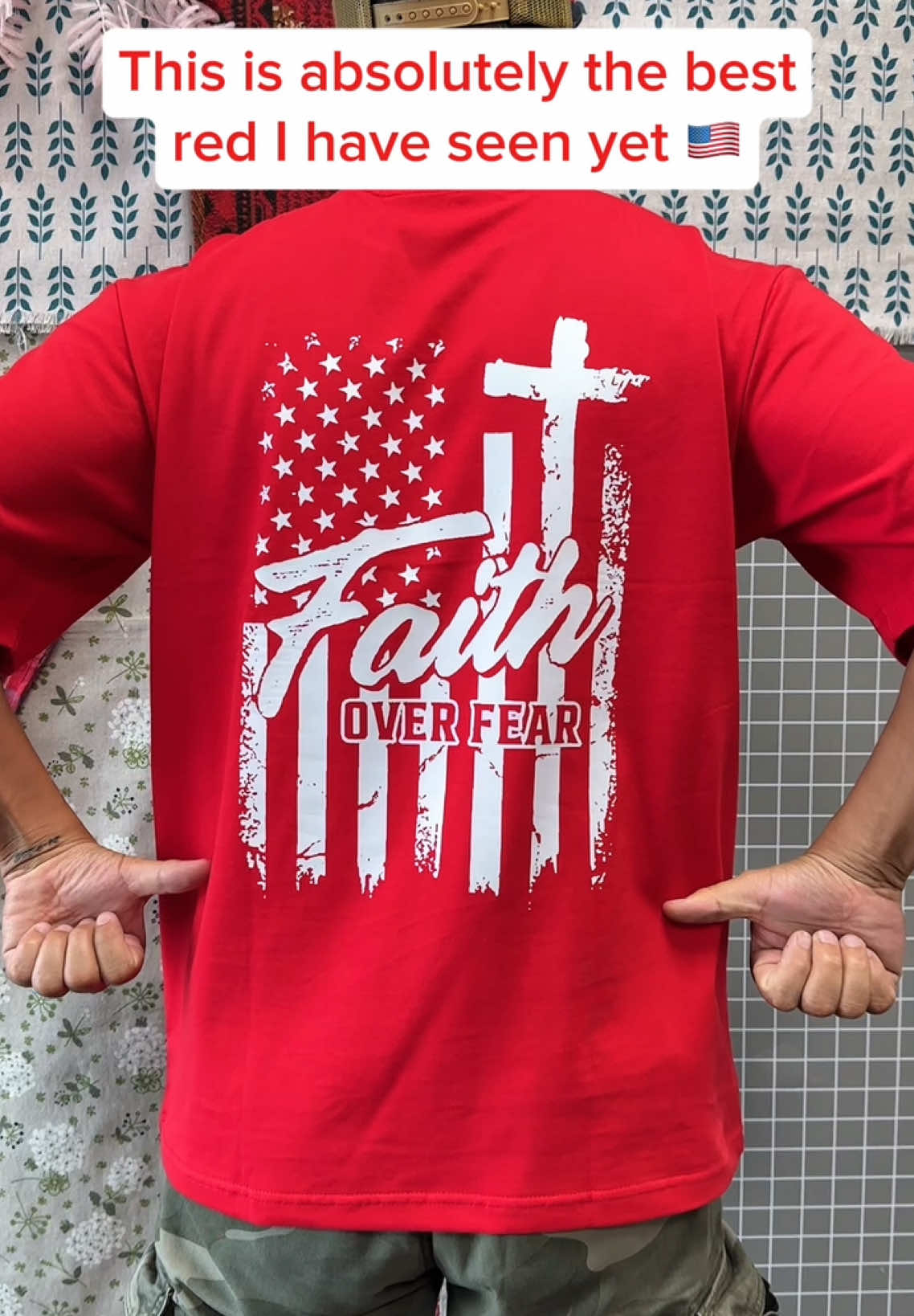 Freedom Faith Over Fear Shirt