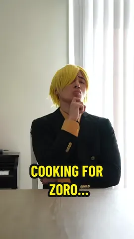 Cooking for Zoro… #anime #onepiece 