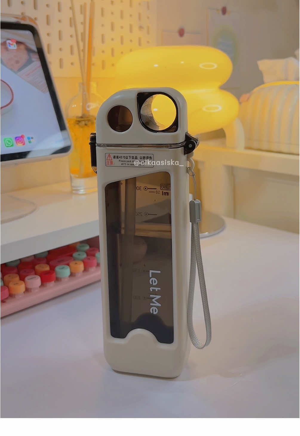 Botol minum anti mainstream✨#botolminum #botolair #letme #tumbler 