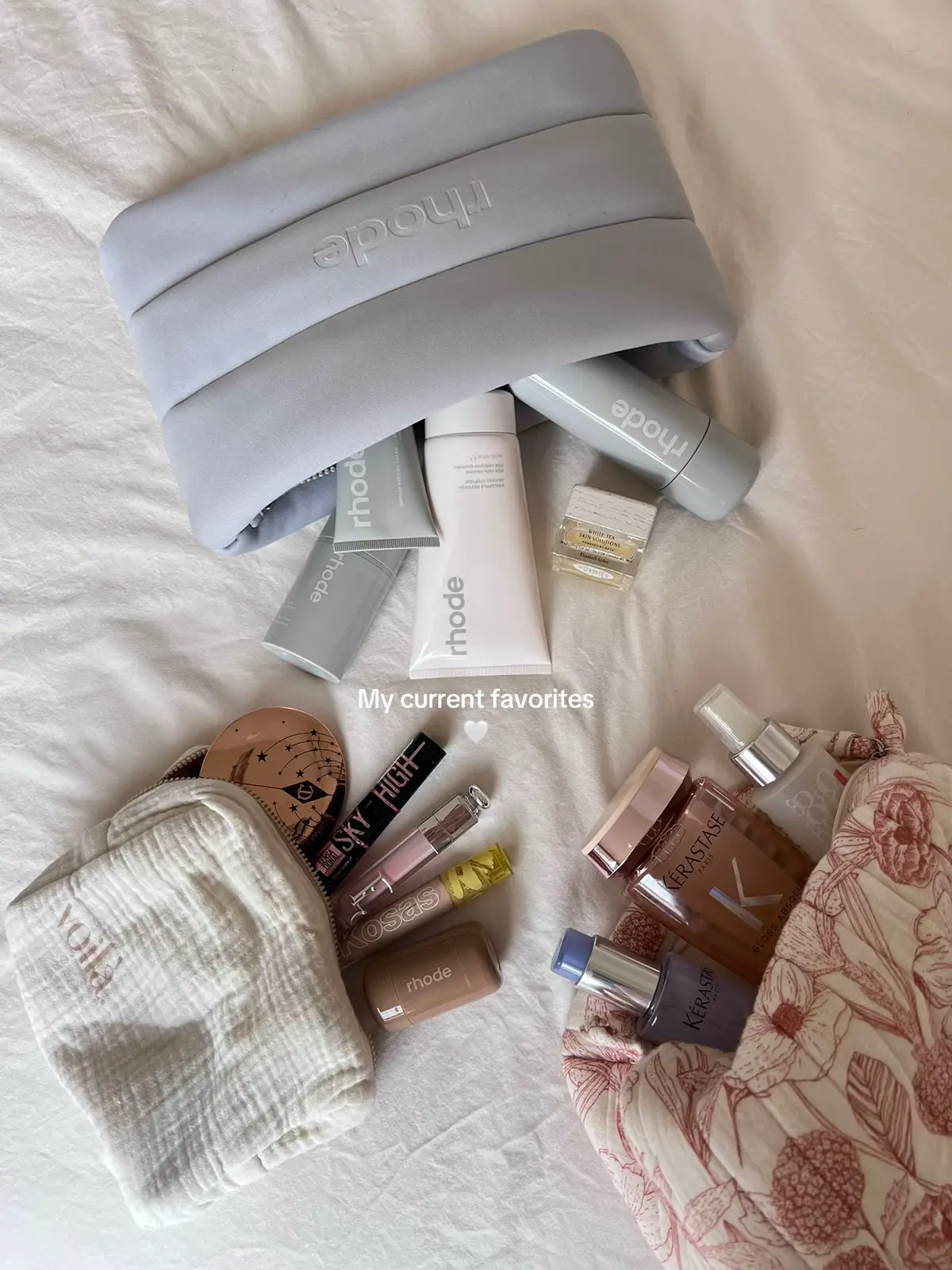 My current favorites - skincare / hair & body / makeup #currentfavorites #essentials #makeup #skincare 