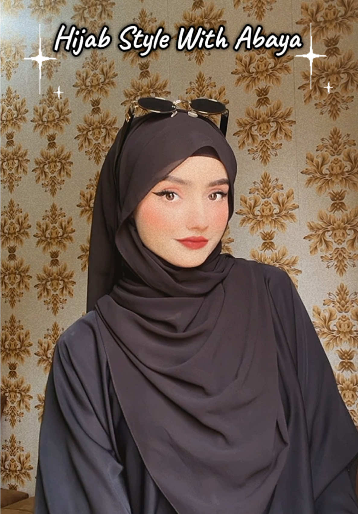 Perfect Hijab Style With Abaya 🦋 Has coverage With A Sleek Look ❤️🫶🏻🌸 Follow For More  . . . . . . . #HijabFashion #hijabtutorial #tutorial #modestfashion #fyp 
