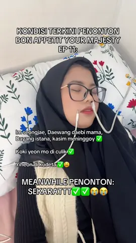 BERAT BGT JADI PENONTON ONGOING BAYM😭😭😫 #bonappetityourmajesty #tiktoktainment #foodfestontiktok 