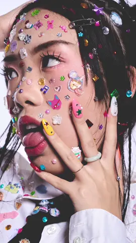 Stickers styled shoot CD/photog: me Talent: Houashi  MUA: Meagan Hair: Livia Lighting/assist: Peng #editorialphotography #femalephotographer #styledshoot #stickers #editorial 