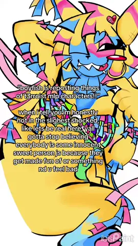 boyfish gen like got mad over me simply saying idk why he didn’t think of putting cw for bright colors and assumed i was bullying him over it even though i stated in the vid and caption “this isnt bullying or being mean to him btw im just confused” so its js like wtv atp bruh #fypage #relatable #boyfish #dandysworld 
