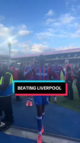 ONLY UNBEATEN TEAM IN THE @Premier League 🤷 #CrystalPalace #PremierLeague #unbeaten #liverpool 