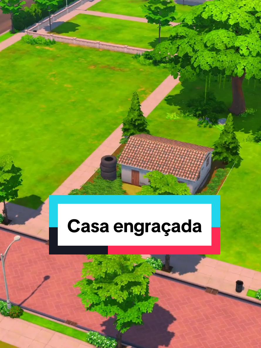 FIZ A CASA ENGRAÇADA NO THE SIMS 4! 😹 @merianne_silva2025 #diva #housefunny #casaengraçada #thesims4 #meme 