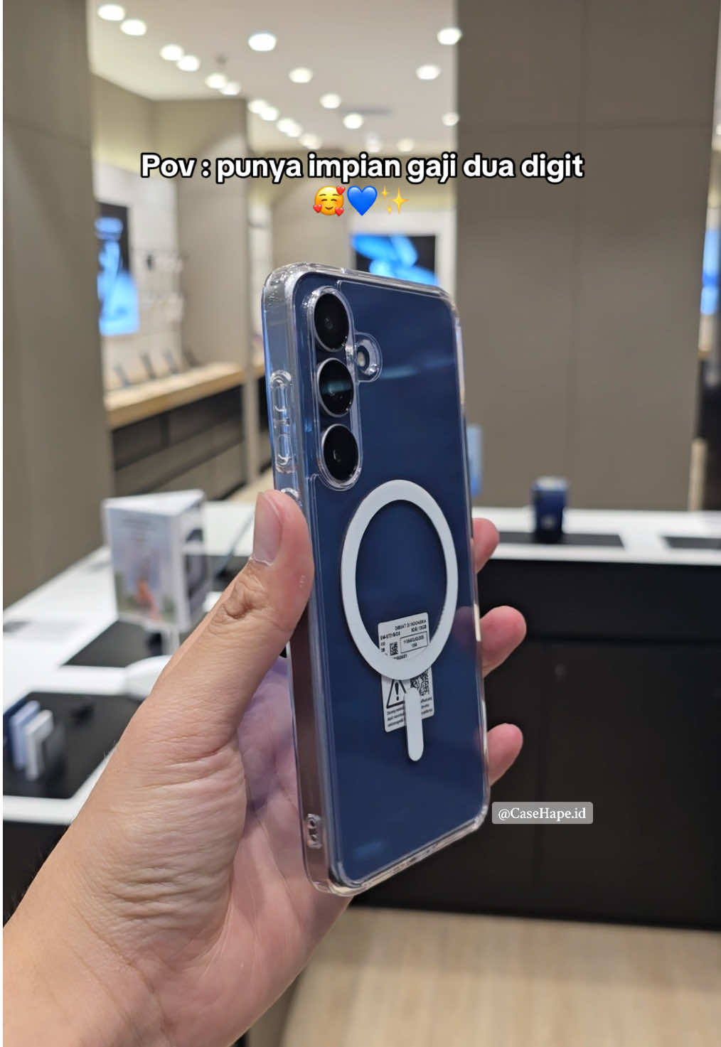 Bisa langsung bungkus bawa pulang🥹💙✨ .. #samsungs25fe #samsung #case #casepremium #rekomendasicase #casingandroid #caseestetik #casing #caseandroid #casehp #casingsamsung 