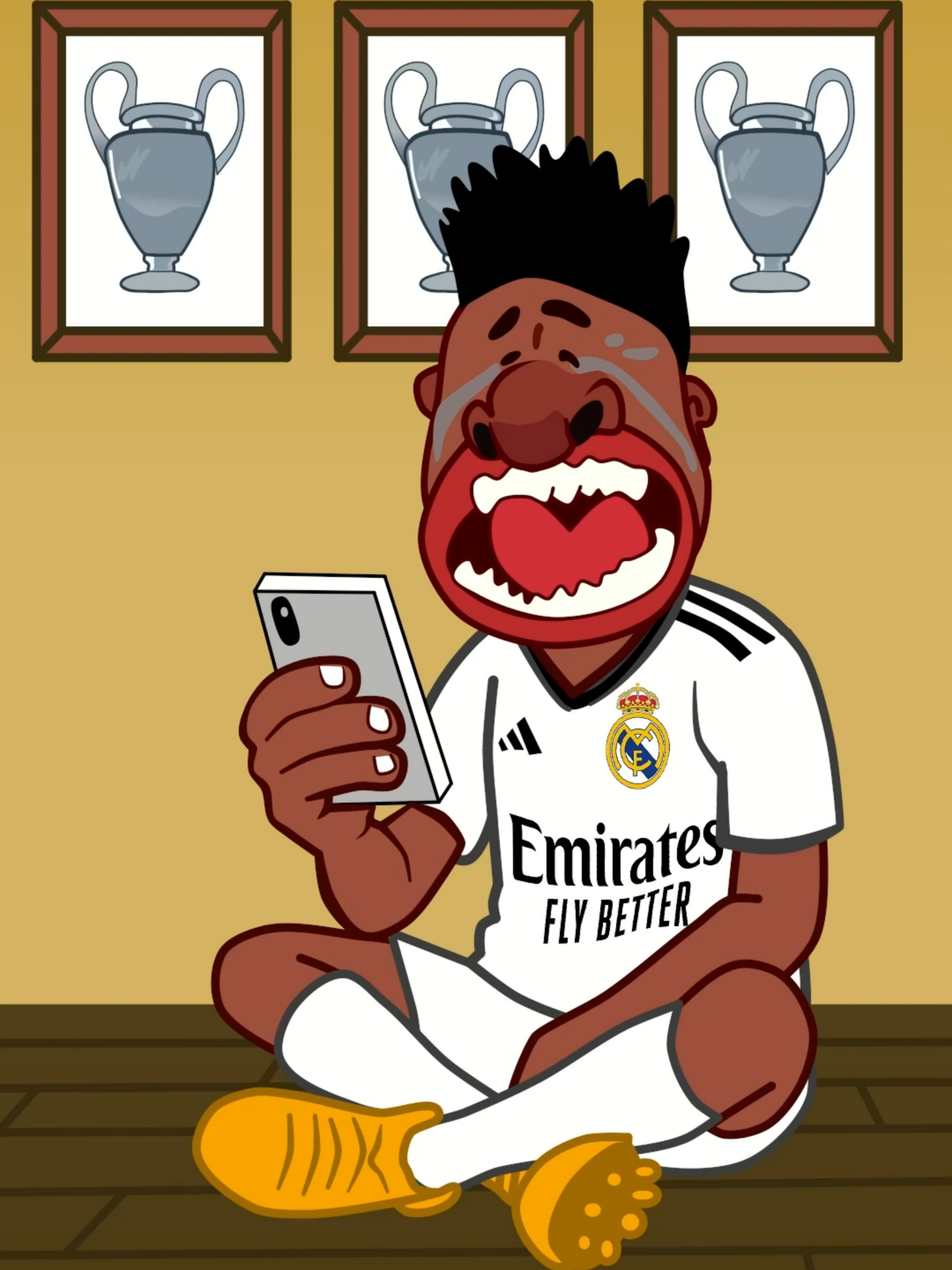 The SItuation of Real Madrid fans now 😂. #realmadrid #atleticomadrid