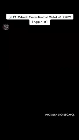 🏆 #TotalEnergiesCAFCL  ☠️ FT | Orlando Pirates Football Club 4 - 0 Lioli FC [ Agg: 7 - 0 ] 🎤  Yanela Mbuthuma 🎤  Tshepang Moremi   ⚫⚪🔴⭐ #OrlandoPirates  #OnceAlways #ShakaSports #dankowbanele 