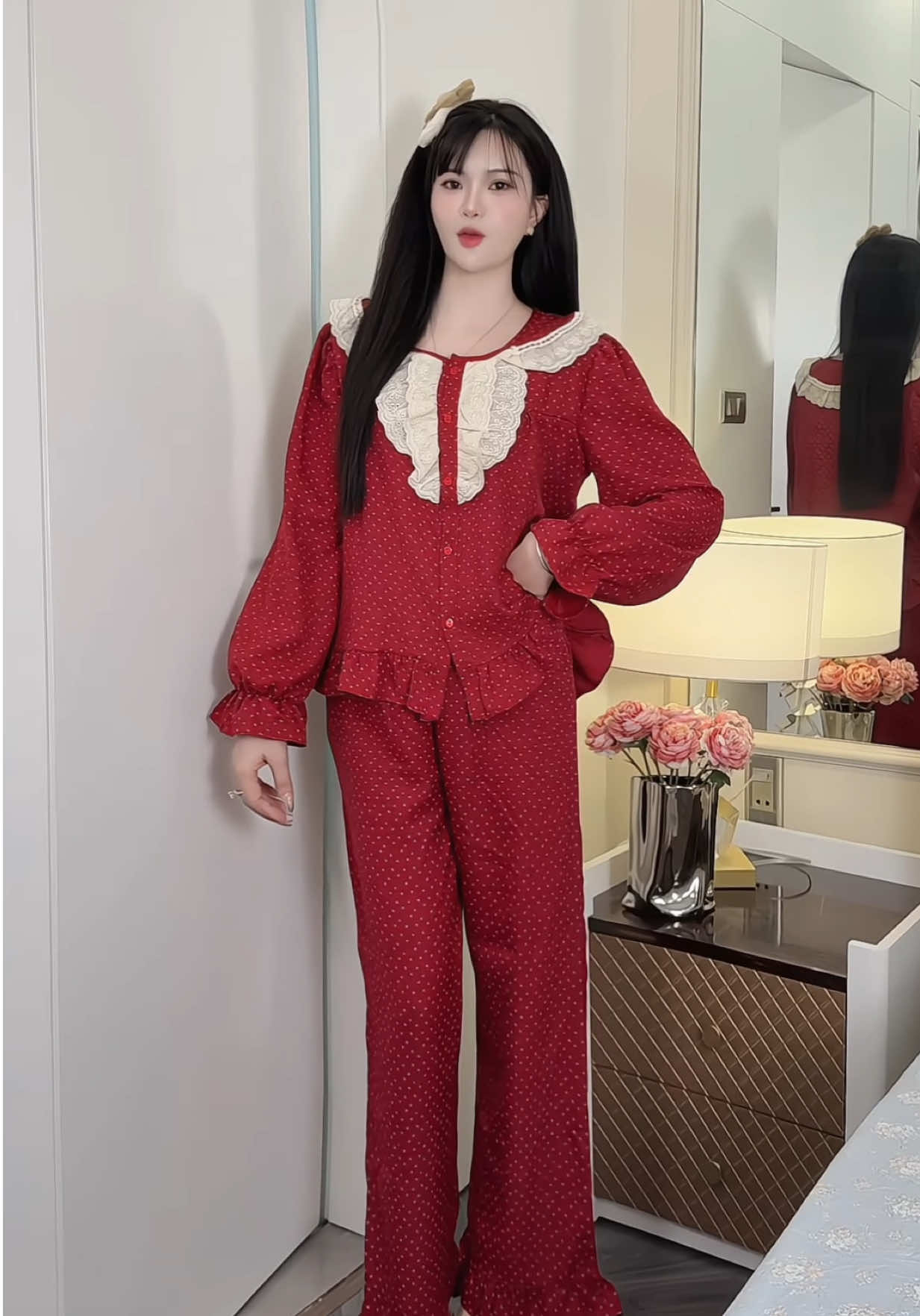 Bộ đồ Mặc nhà Hoa nhí #champhanriview #pijama 