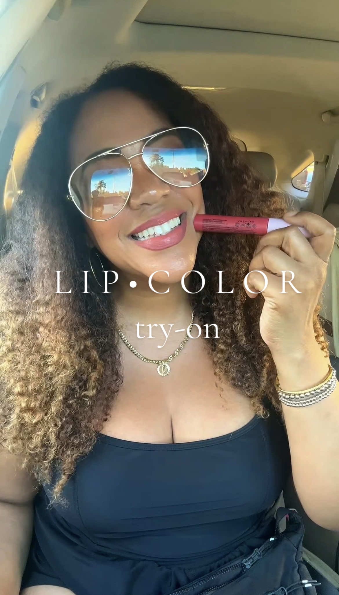 Loving this lip color from @NYX Professional Makeup in peach flirt #womenover40 #lipcolor #over40beauty #over40 #nyxcosmetics 