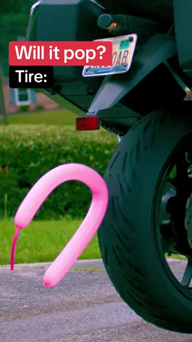 What pops a long balloon? 🎈🤔 #slowmo #satisfying 