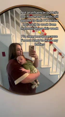 Worth a shot😭 every time someone asks how I feel about going back to work I still tear up…. #fyp #howmanybrandscancomment #maternityleave #MomsofTikTok #firstresponders 