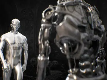 T800 ☠️ . . . . . #t1000 #t800 #mortalkombat #mk #fatality 