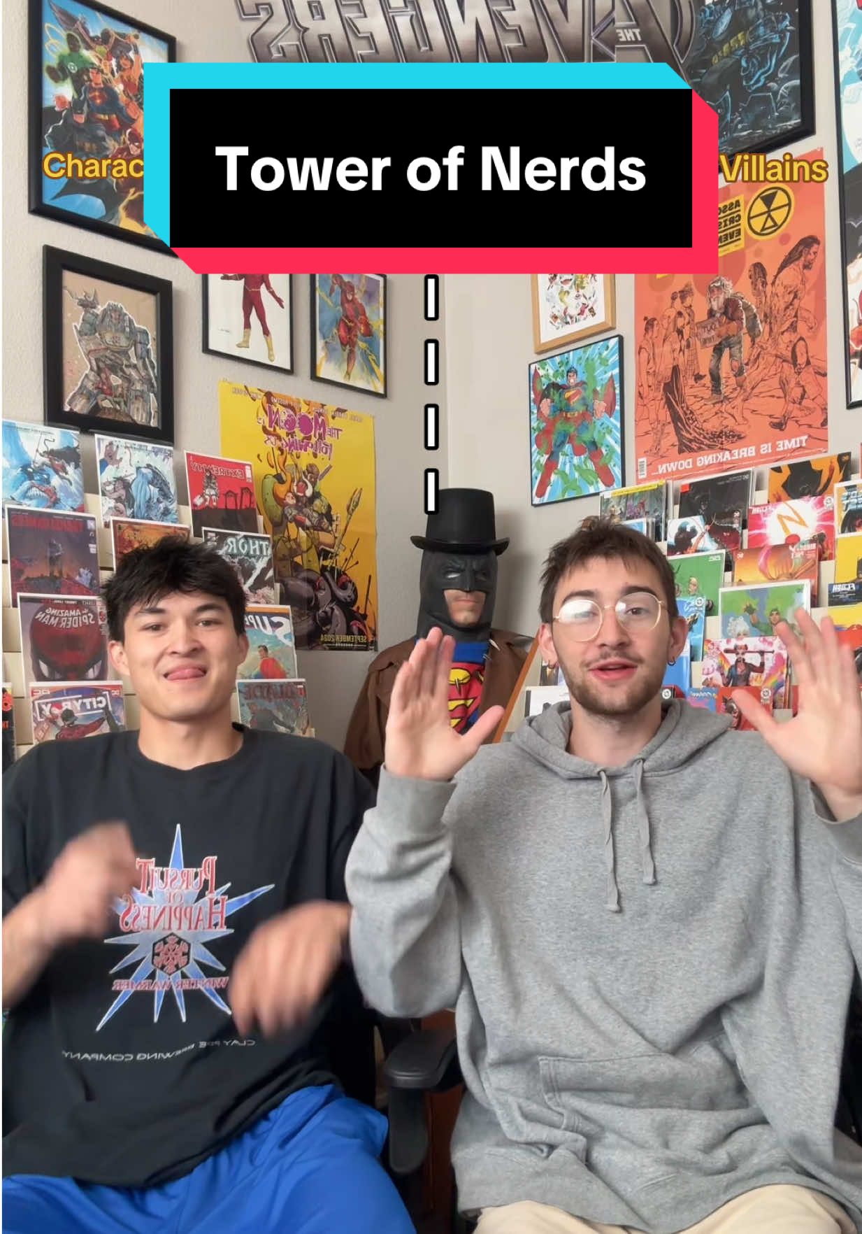 Tower of Nerds feat @speedsultan #comics #marvelcomics #dccomics #towerofnerds #comicbooks 