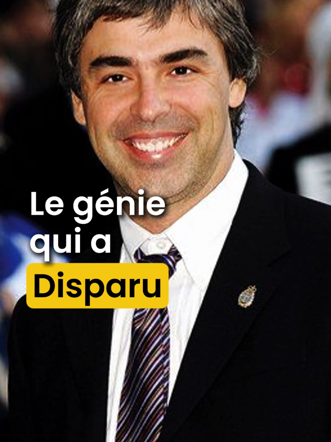 🌐 Il a créé Google… puis il a choisi le silence. 👉 Pas de réseaux sociaux, pas de show médiatique, juste un génie qui a changé nos vies et disparu dans l’ombre. Voici l’histoire de Larry Page, le fondateur fantôme d’Internet. #LarryPage #Google #histoirevrai  #Business #inspiration 