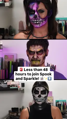 With payment plan options! ➡️ Spook and Sparkle is the only Halloween + Haunt Airbrush makeup course built for PRO artists that mixes artistry + biz so you … 💀 finally feel confident putting yourself out there 💀 become the go to creative artist everyone gushes about 💀 get booked out every October [and beyond] doing makeup that tickles your spooky heart This course is 100% online, with immediate + LIFETIME access, to go at your own pace or binge it like Supernatural [tho not nearly as long 😆]. Inside, you’ll get … 🎃 step by step airbrush techniques so even if you’re brand new, you’ll feel confident AF using it and book gigs that require it 🎃 portfolio strategies with done for you outreach templates so you find models fast and show off your skills without waiting on anyone 🎃 creative looks up the wazoo — glam mash ups, haunt styles, FX, prosthetics + more with transparency on rates so you’re ready for anything that comes your way 🎃 plug and play content ideas to market yourself on IG without confusion, overwhelm, or wasted hours 🎃 my fave: the private FB group + live Q+As for feedback and support so you’re never doing this alone You ready to slay spooky season, ghoulfriend? Head to my bio and tap the 🔗 !✨ ⤵️