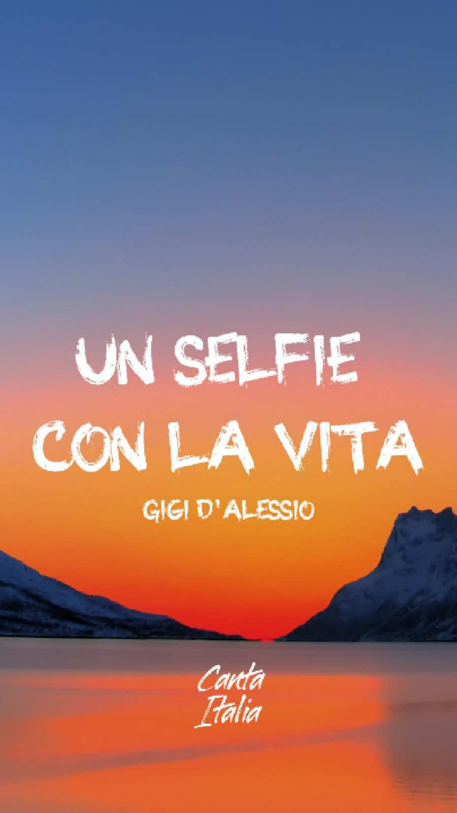 👉 Gigi D’Alessio – Un Selfie con la Vita (Lyrics) 💬 Qual è la frase che ti colpisce di più? 🎶 Testo completo ora su YouTube → Canta Italia 👇 Link in bio!