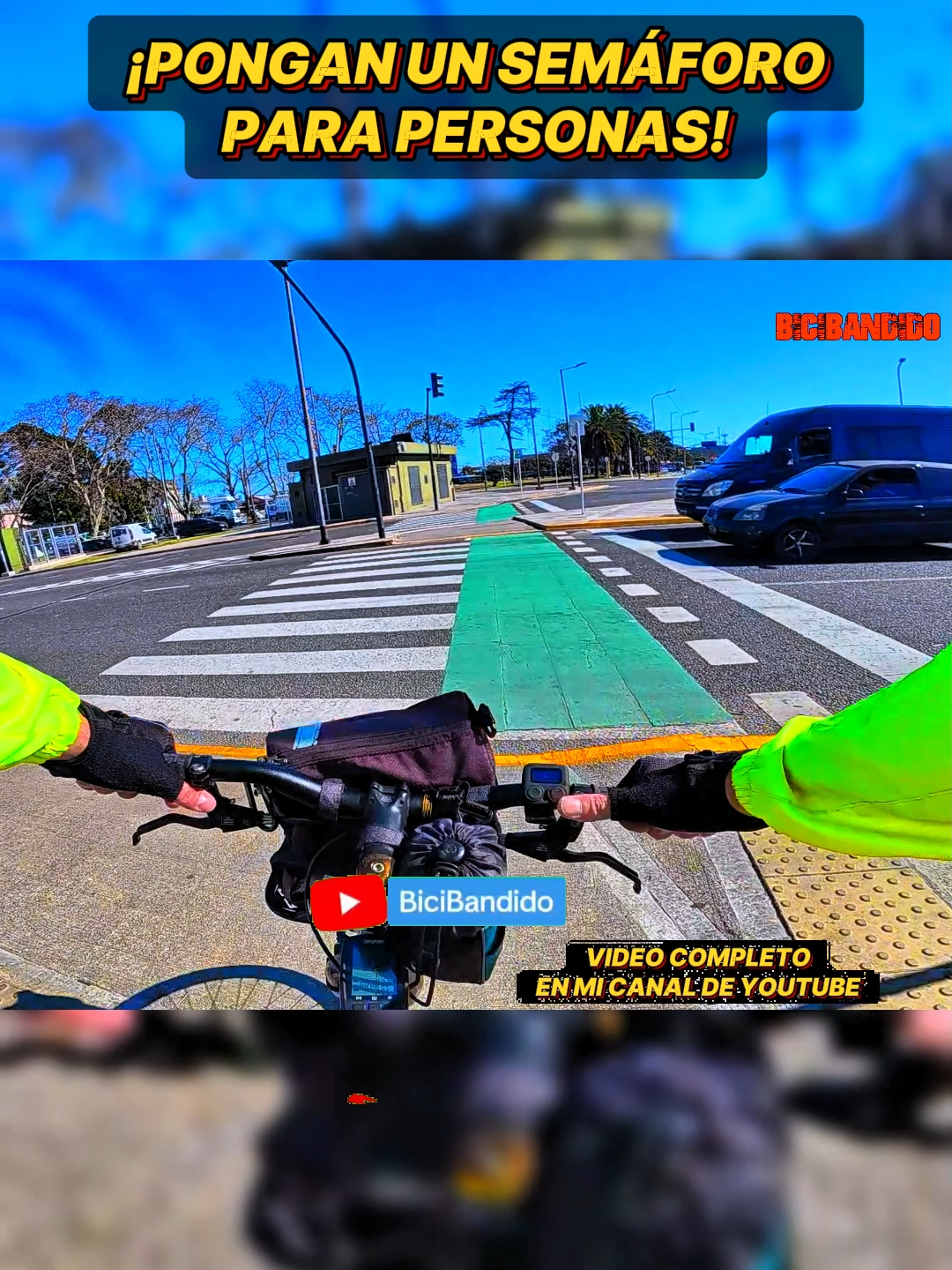 GOBIERNO ANTIBICI PONGAN SEMÁFORO #bicibandido #bicisenda #ciclovia #BuenosAires #CiclismoUrbano