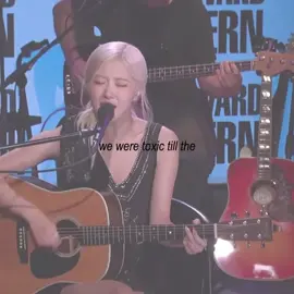 Toxic till the end x wonderwall 💘💎 || #rosie #wonderwall #blackpink 