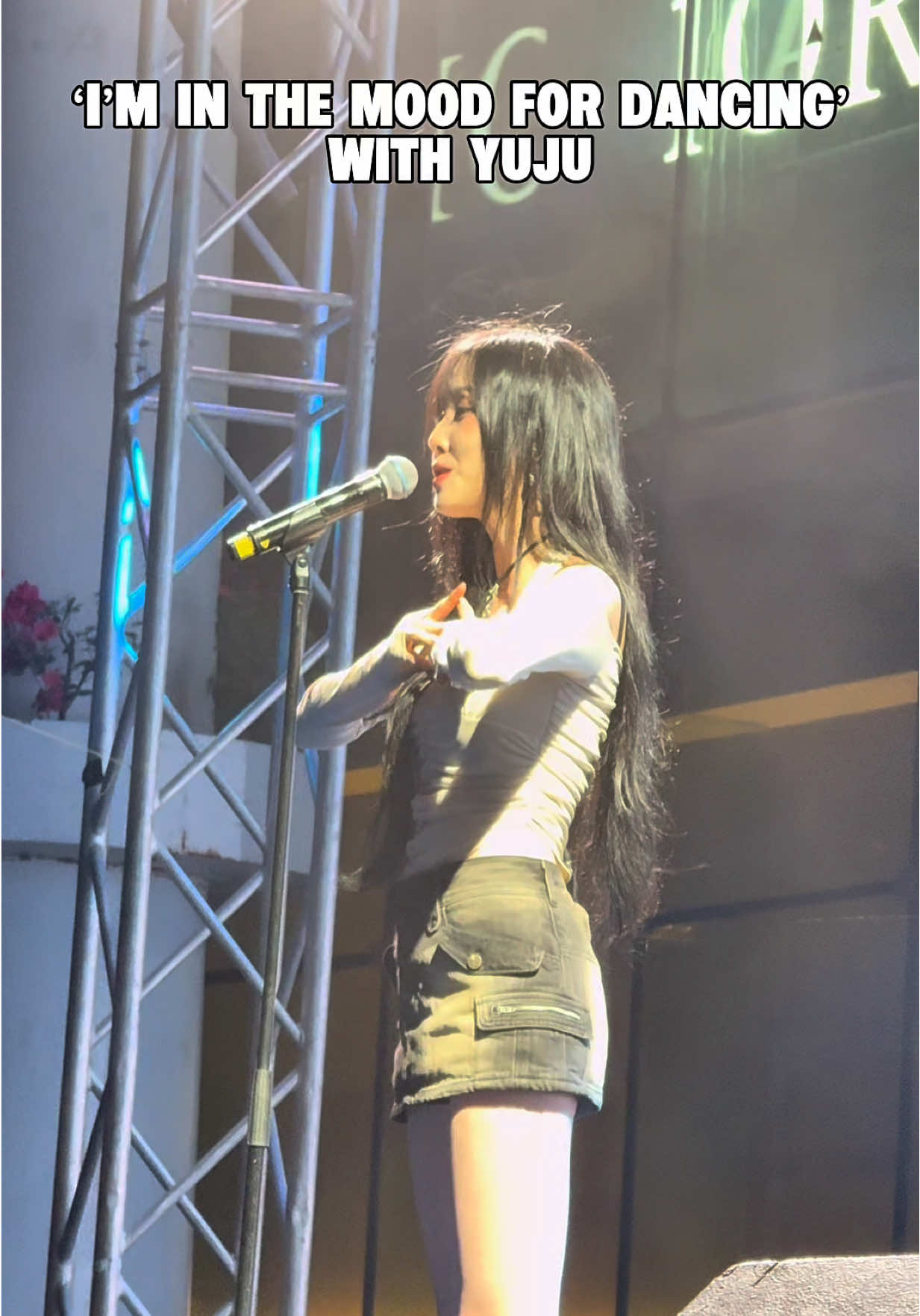 Listening to @유주 (YUJU) Official TikTok singing ‘I’m in the Mood for Dancing’ live feels so surreal 😍 #YUJU #iminthemoodfordancing #GrooveDriverFestival2025 #GPSS2025 #sunteccity