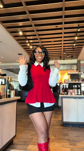 Will never not miss an opportunity to get cute 😂❤️ #callheryan #ohiocontentcreator #blackcontentcreator #fashiontiktok #fallfashion 