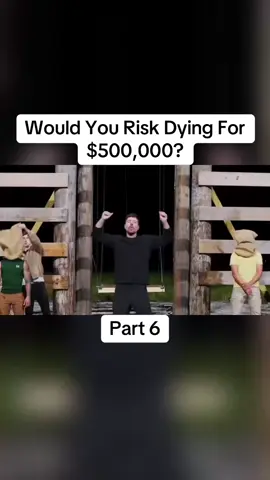 Would You Risk Dying For $500,000? #fyp #viral #mrbeastvideo 