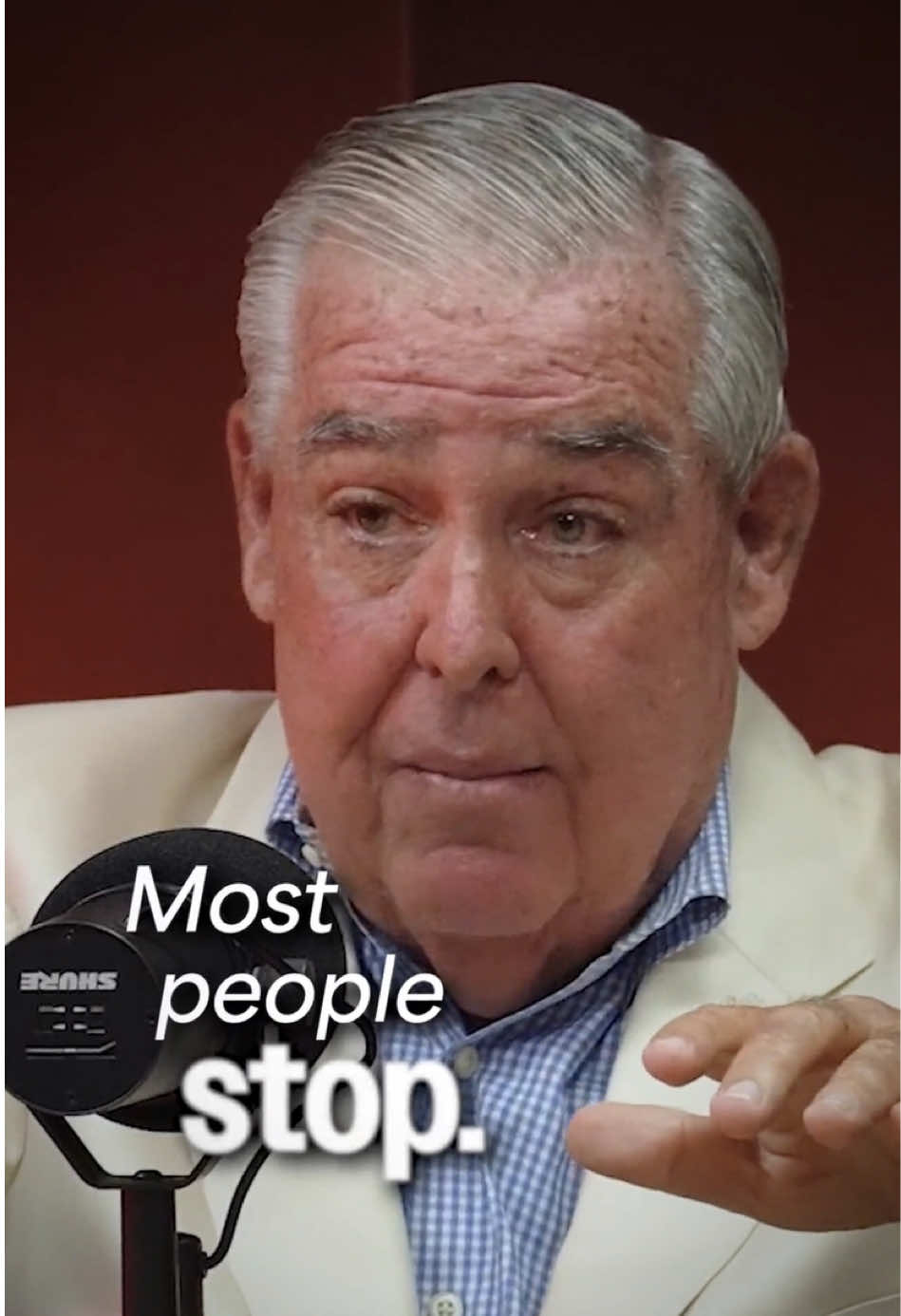 Most people stop when they hit “enough.” Billionaire lawyer @John Morgan idn’t care about the money. He cared about winning. Because he obsessed over being #1… the money followed. That’s the mindset that built the largest personal injury law firm in America. #Success #Driven #Greatness #Mindset