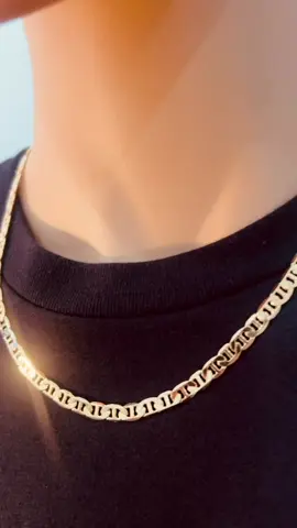 Men’s Mariner Link Chain #mensjewelry #jewelry #necklace #necklaces #chainsformen 