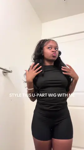 So easy to style!!! @tinashehair #gluelesswig #tinashehair