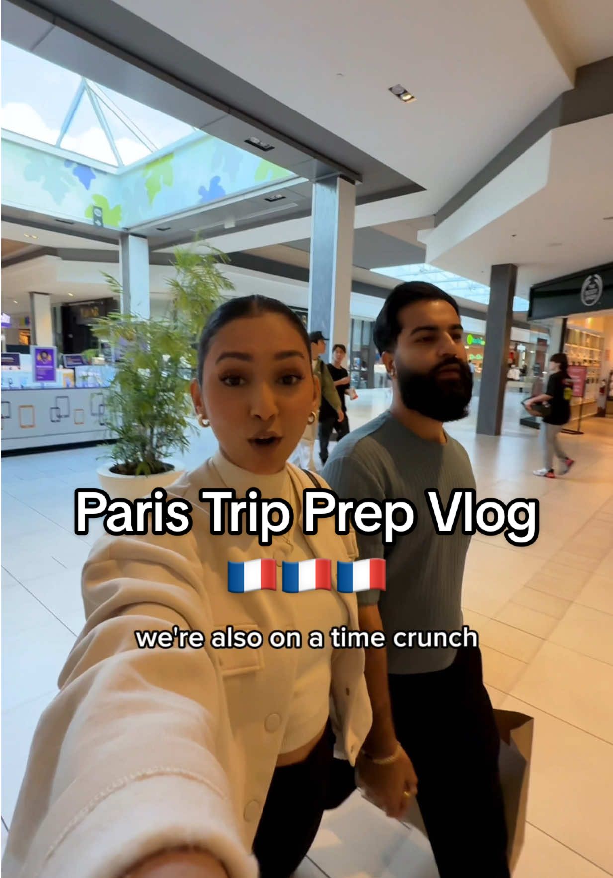 Should I vlog everyday while in Paris? Let me know🙈🤍 also we finally have everything we needed😮‍💨 #Vlog #couple #spendthedaywithme 