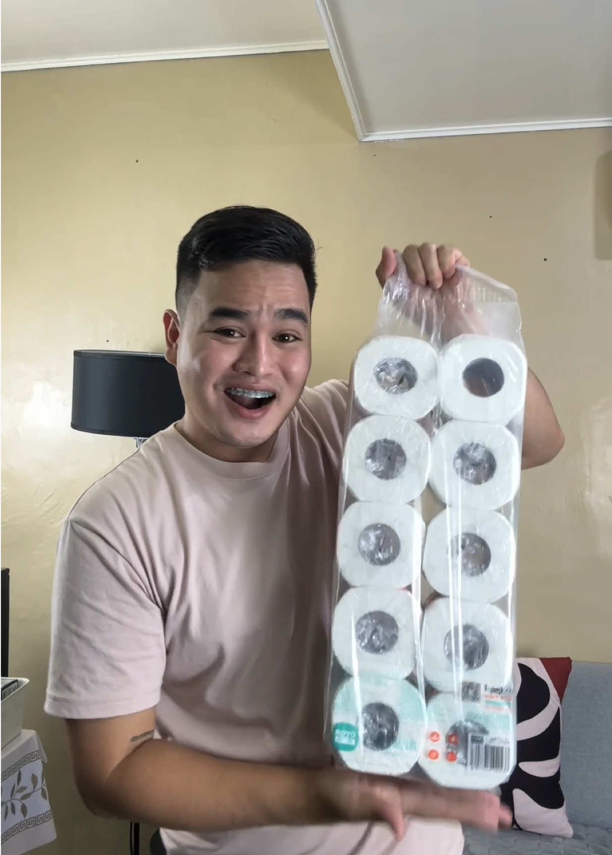 ROYO ROLL TOILET PAPER! #royo #royopanda #royotoiletpaper 