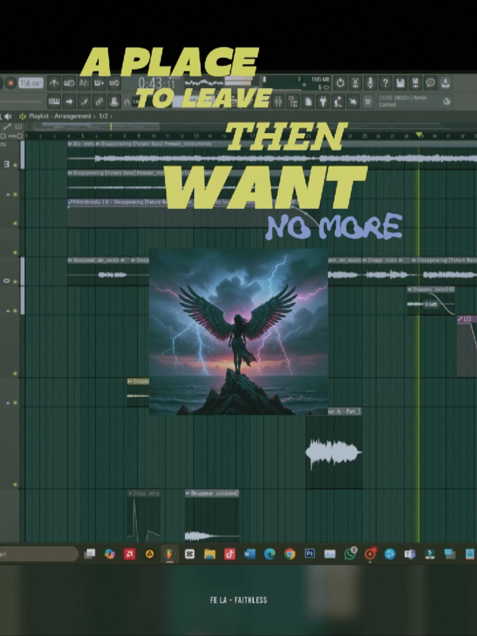 Faithless one✨- Fe La 🎛🔊🔊 #futurebass #flstudio #edm #illenium 