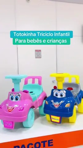 Totoka Totokinha Triciclo Bebe Infantil Motoca - Cardoso Toys ##diadascrianças##triciclo