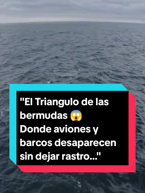 El Triangulo del Diablo mas conocido como el Triangulo de las BERMUDAS  donde aviones y barcos desaparecen sin dejar rastro... #TrianguloDeLasBermudas#Peligro#DesaparecionesMisteriosas#ZonaPeligrosa#OceanoAtlantico   