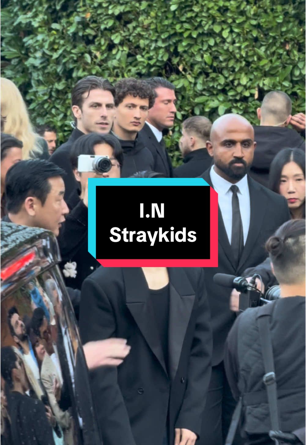 I.N of Straykids @Stray Kids #straykids #bottegaveneta #milanfashionweek 