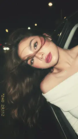Gemini Al prompt: Create a photo of me 240 leaning my back out the window car like a dark dreamy blurry vintage windy night wearing a off shoulder white knitted top. With brown long wavy hair. keep the facial details correctly. 2,112 Please do not alter facial features and leave head positioning as is. CTTO #CapCut #geminiai #fyp
