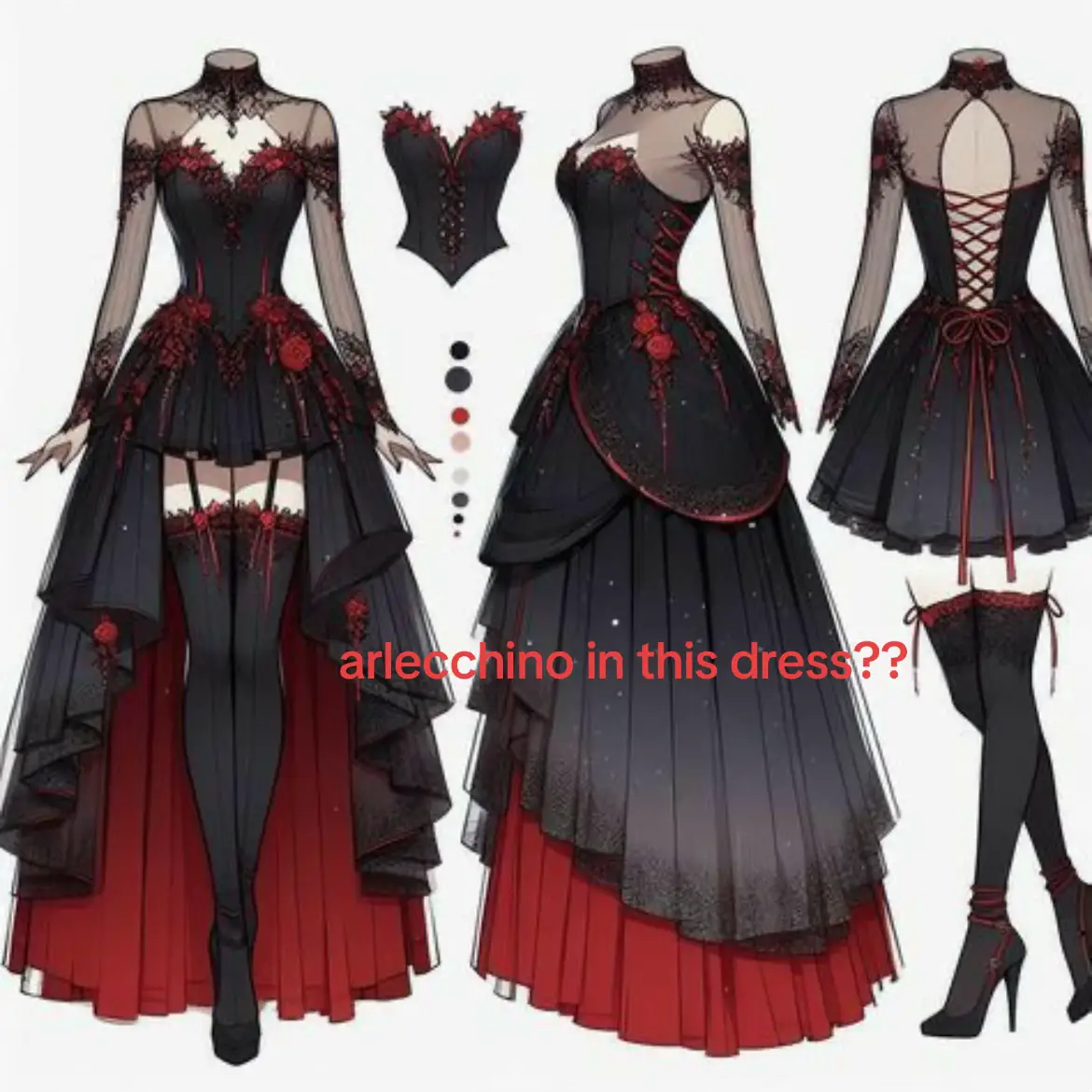 sorry for the bad colouring😓 #arlecchinogenshin #arlecchinogenshinimpact #arlecchino #genshinimpact33 #genshin 