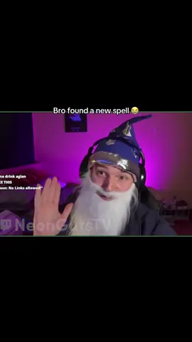 New wizard unlocked(and drink) #neongutstv #discord #fyp #discordmemes #neongutsval @manticatol @Splash 