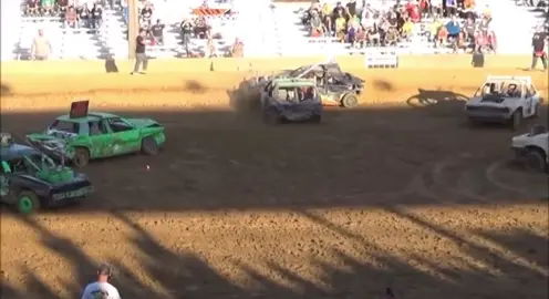 Sometimes it’s you vs the world!! #clutchmarles #stuntman4hire #demolitionderby 