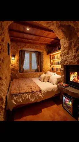 #cozyroom #bonfire #cozyvibes #rainyday #fyp 