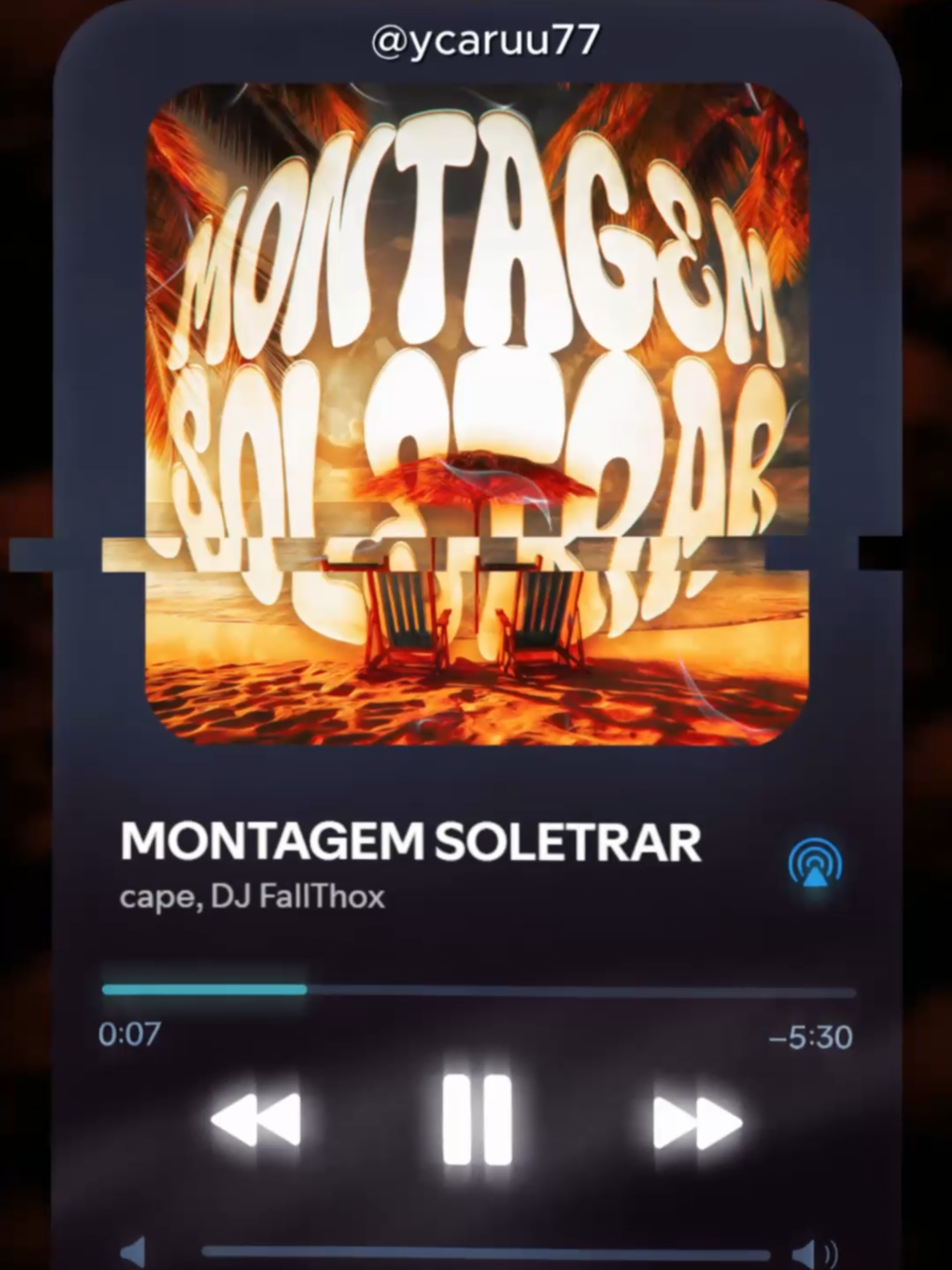 Song: MONTAGEM SOLETRAR (Super Slowed) | 𝐒𝐩𝐨𝐭𝐢𝐟𝐲 𝐩𝐥𝐚𝐲𝐥𝐢𝐬𝐭 𝐥𝐢𝐧𝐤 𝐢𝐧 𝐛𝐢𝐨! | #musica #edit #funk #phonk #vibesss #slowedsongs #songlyrics #aveeplayer #fyp #musicas #🎧 #myedit #phonk_music #bassboosted #bass #trend #playlist #spotify